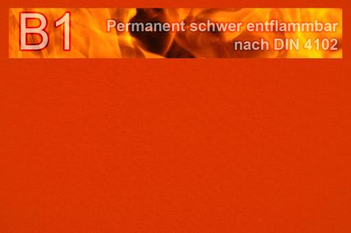 Fahnentuch Trevira CS Orange