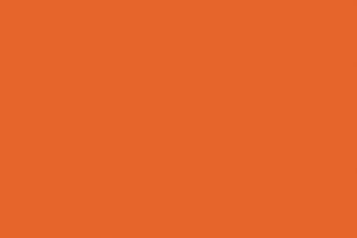 Filz - 90 cm breit Orange
