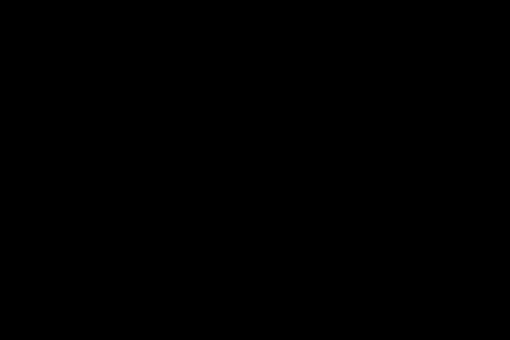 Filz - 90 cm breit Schwarz