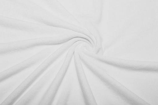 Frottee Stretch - Weiß - 2,0 Meter Weiß