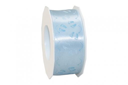 Baby-Band 3 - 40 mm - 20 m-Rolle Hellblau