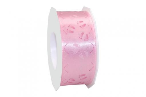Baby-Band 3 - 40 mm - 20 m-Rolle Rosa