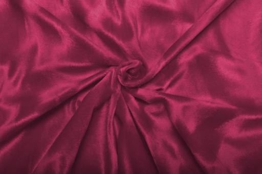 Veloursfell 3 mm hoch - Uni Pink