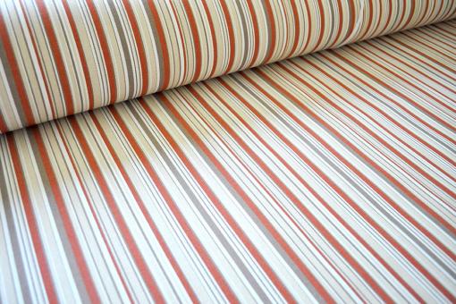 Markisenstoff Spain Summer - 160 cm - Multistreifen Terra/Beige Multi