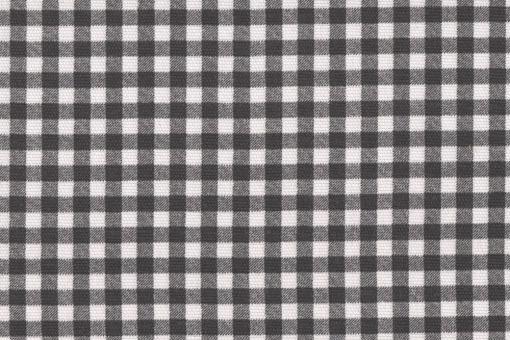 Sonnenschutz-Panamagewebe - Vichy-Karo - 280 cm Weiß/Grau
