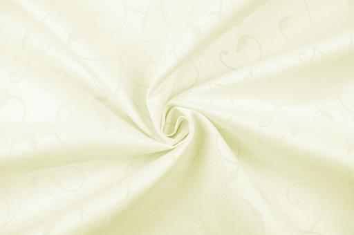 Tischdeckenstoff Meterware - Teflon - Flora Creme