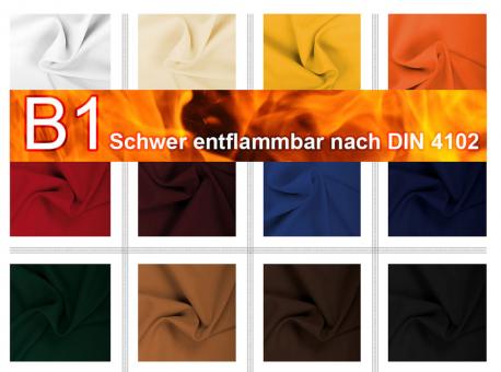 Allround Stoff - schwer entflammbar - 280 cm Stone