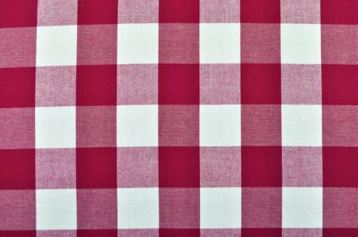Vichy-Karo Augsburg 5,5 cm Bordeaux