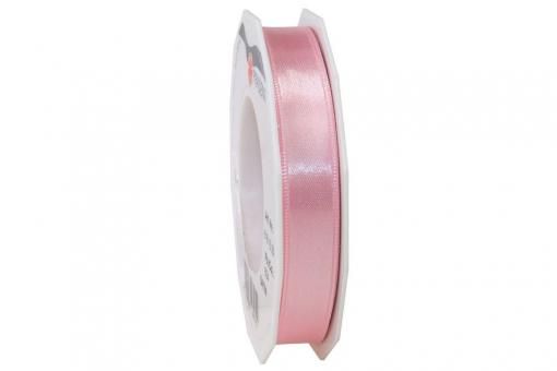 Satinband - 15 mm breit - 25-m-Rolle Rosa