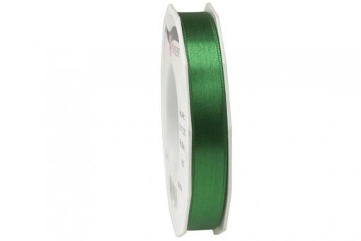 Satinband - 15 mm breit - 25-m-Rolle Grün