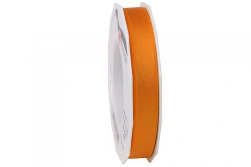 Satinband - 15 mm breit - 25-m-Rolle Orange