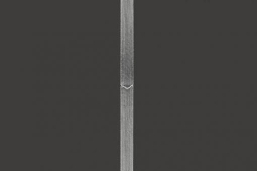 Raffrolloband - 18 mm, Schlaufenabstand 15 cm - transparent 