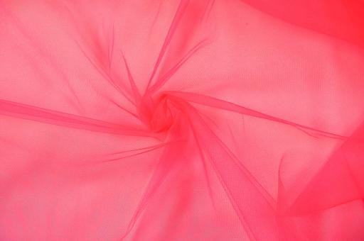 Softtüll Überbreite - 280 cm Neon-Pink