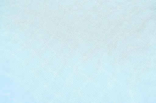 Tüll glänzend Hellblau