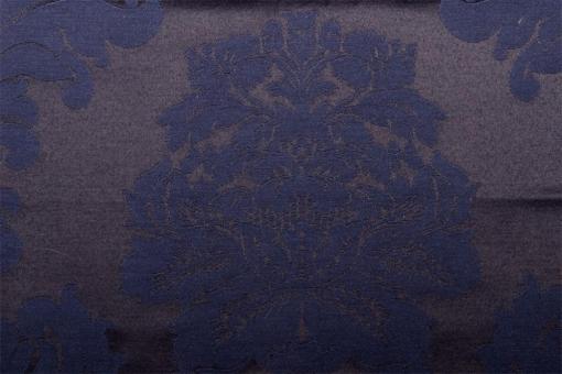 Romantik-Stoff Florenz - 280 cm Nachtblau