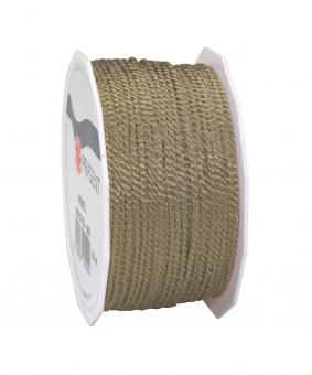 Kordel 4 mm - 25 m-Rolle - Uni Taupe