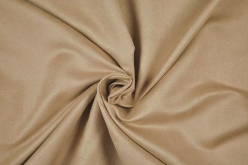 Gardinen- und Dekostoff Edelvelours - uni Beige