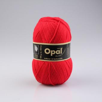 Opal Pullover- und Sockenwolle - 100 g - Uni Rot