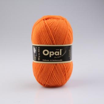 Opal Pullover- und Sockenwolle - 100 g - Uni Orange