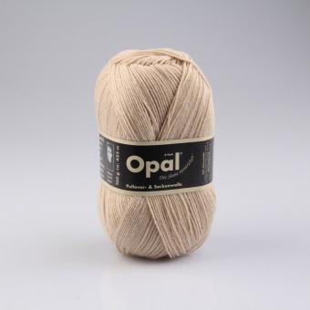 Opal Pullover- und Sockenwolle - 100 g - Uni Beige