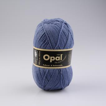 Opal Pullover- und Sockenwolle - 100 g - Uni Jeansblau