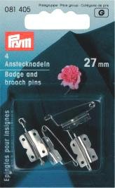 Anstecknadeln silber 4 Stk. 