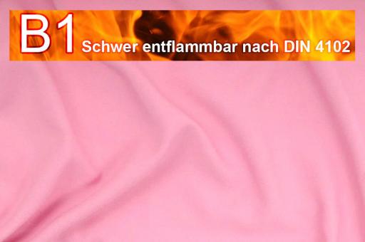 Allround Stoff - schwer entflammbar - 280 cm Rosa