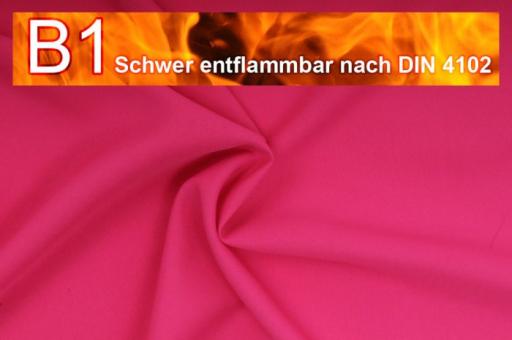 Allround Stoff - schwer entflammbar Pink