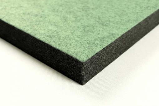 Akustikpaneel Decke - Blue Fiber - 120 x 50 cm - inkl. Befestigung Mint Green