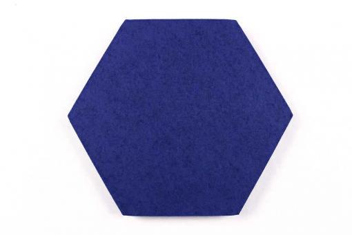 Akustikpaneel Blue Fiber - Hexagon 40 Midnight Blue
