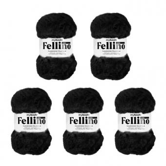 Myboshi Fellino - 100 g - Kuro 