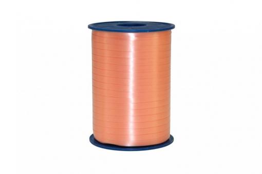 Ringelband Curly - matt - 5 mm - 500 m-Rolle Apricot