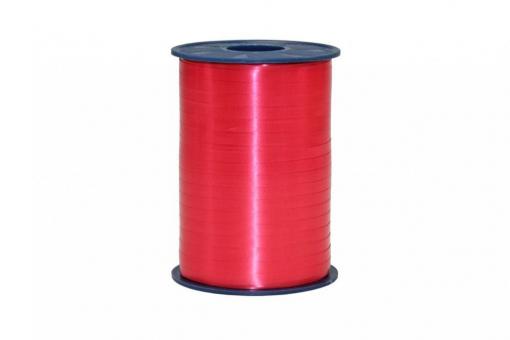 Ringelband Curly - matt - 5 mm - 500 m-Rolle Rot