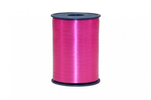 Ringelband Curly - matt - 5 mm - 500 m-Rolle Pink