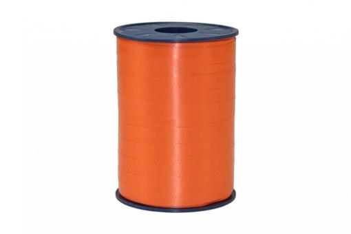 Ringelband Curly - matt - 10 mm, 250 m Rolle Orange