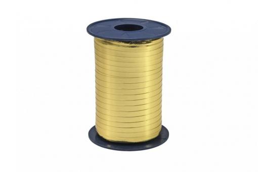 Ringelband Curly - glänzend - 5 mm, 400 m Rolle Gold