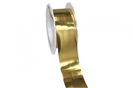 Band - Metallic - 40 mm -  25 m-Rolle - Gold 