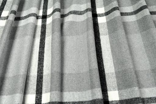 Wärmegardinenstoff – Scottish Feeling  - Grey 