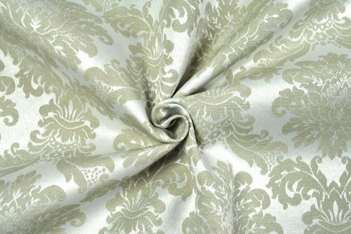 Dekostoff Jacquard - Baronesse Claire - Creme 