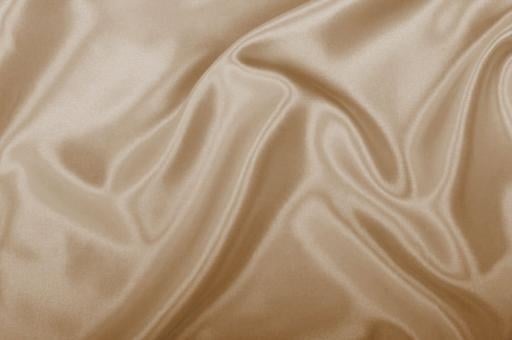 Satin schwer entflammbar Beige