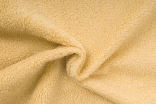 Lammfell 10 mm hoch - Uni Beige