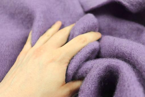 Wollfilz 5/6 mm stark - 65 cm Flieder