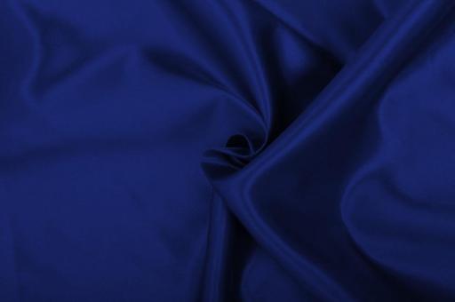 Satin Kleiderstoff - Seidentouch Royal