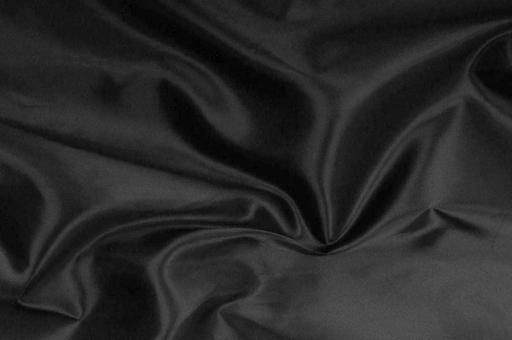 Blusenstoff Seidenfeeling - Schwarz 