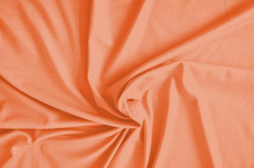 Jerseystoff Premium - blickdichte, schwere Qualität - Uni Orange