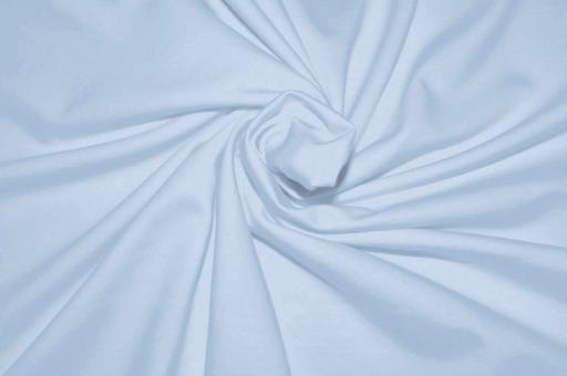 Jersey-T-Shirt-Stoff - exklusiv Hellblau