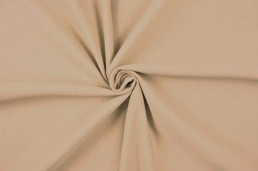 Viskose-Stoff elastisch - Uni Beige