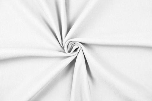 Viskose-Stoff elastisch - Uni Weiß