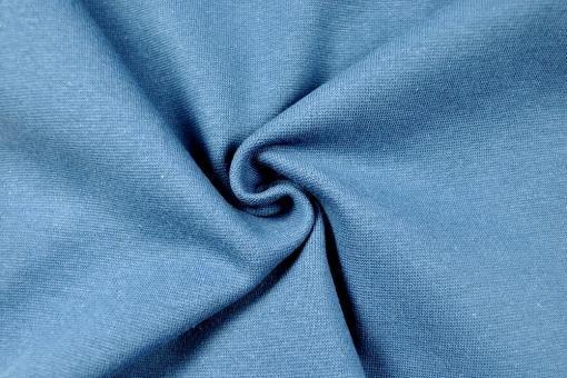 Strickbündchen Melange - 35 cm doppelt Jeansblau