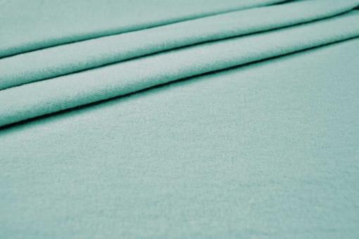 Baumwollstoff Flanell - Uni Dusty Mint
